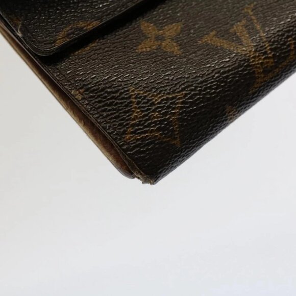 LOUIS VUITTON Monogram Pochette Porte Monnaie Credit Wallet M61725 Auth 53296 - Picture 15 of 16